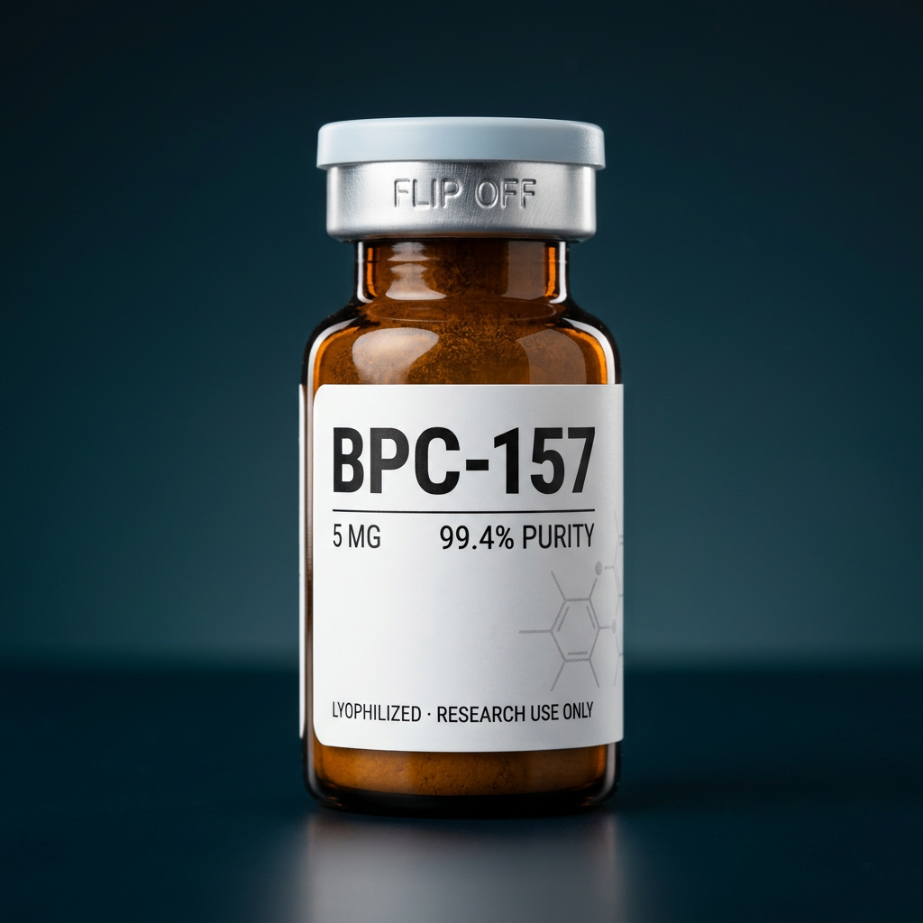 BPC-157 premium peptide vial